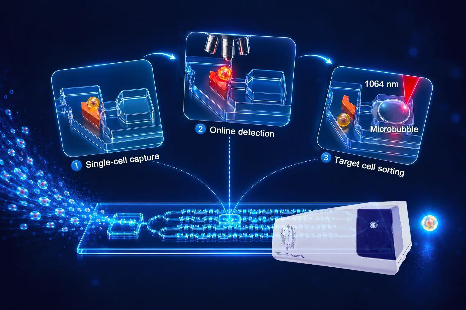 DCP-Based Platform Enables High-Throughput Multimodal Analysis and Sorting of Single Mammalian Cells