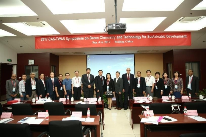 2017 CAS-TWAS Symposium on Green Chemistry and Technology for Sustainable Development Was Held