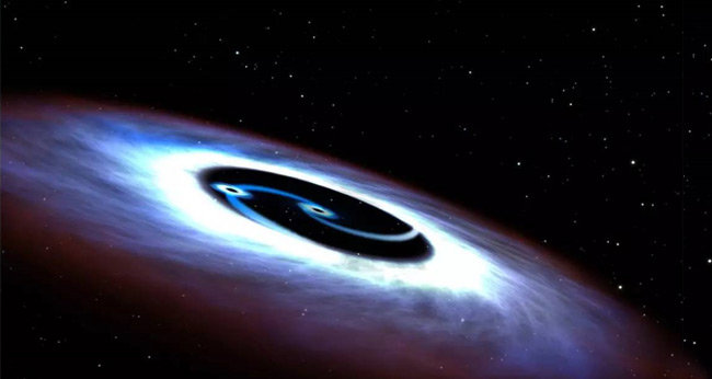 Scientists Discover First Binary Black Hole