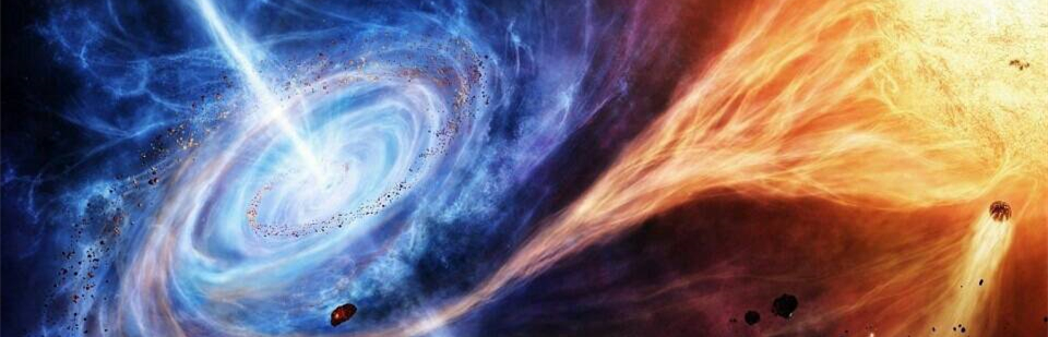 black hole;relativistic jets;accretion;cosmic dust particles black hole;relativistic jets;accretion;cosmic dust particles
