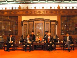 CAS President meets with BP CEO