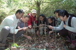 STFS-AA field biology course held in Yunnan