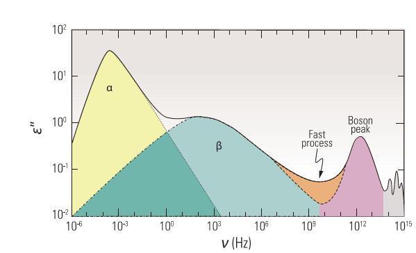 schematic spectrum of relaxation dynamics of glass forming liquids.jpg