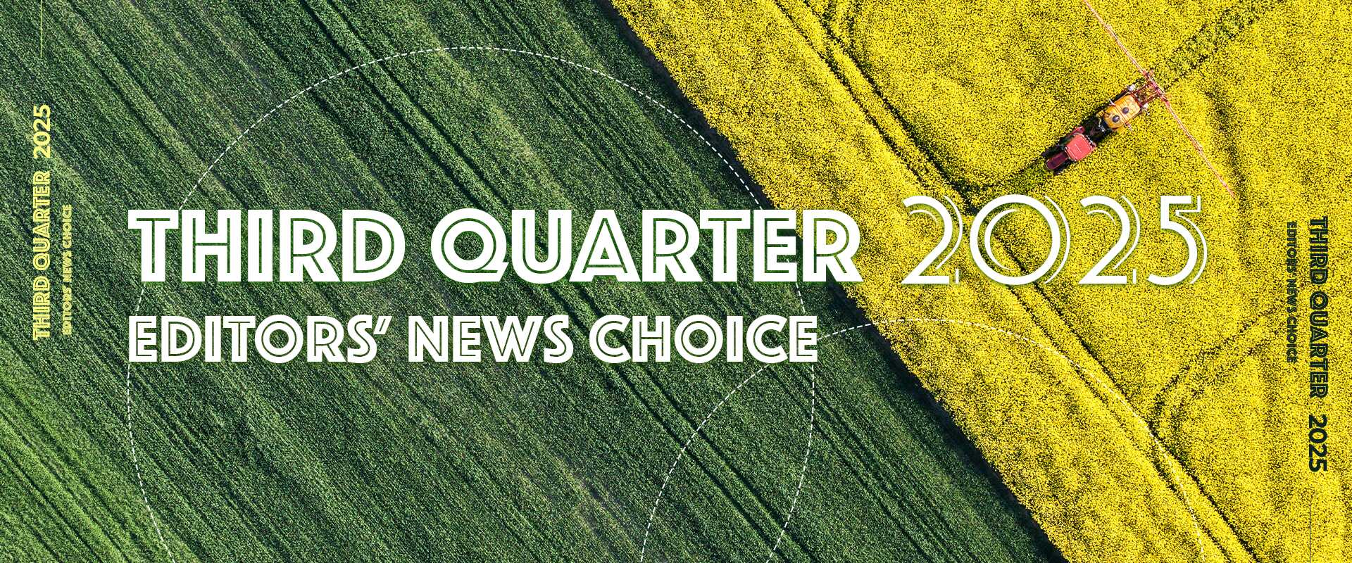 Third Quarter 2025: Editors' News Choice