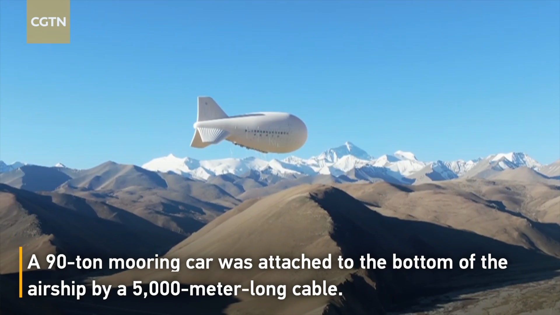 Chinese-made Floating Airship Reaches World Record Altitude of 9,032 Meters