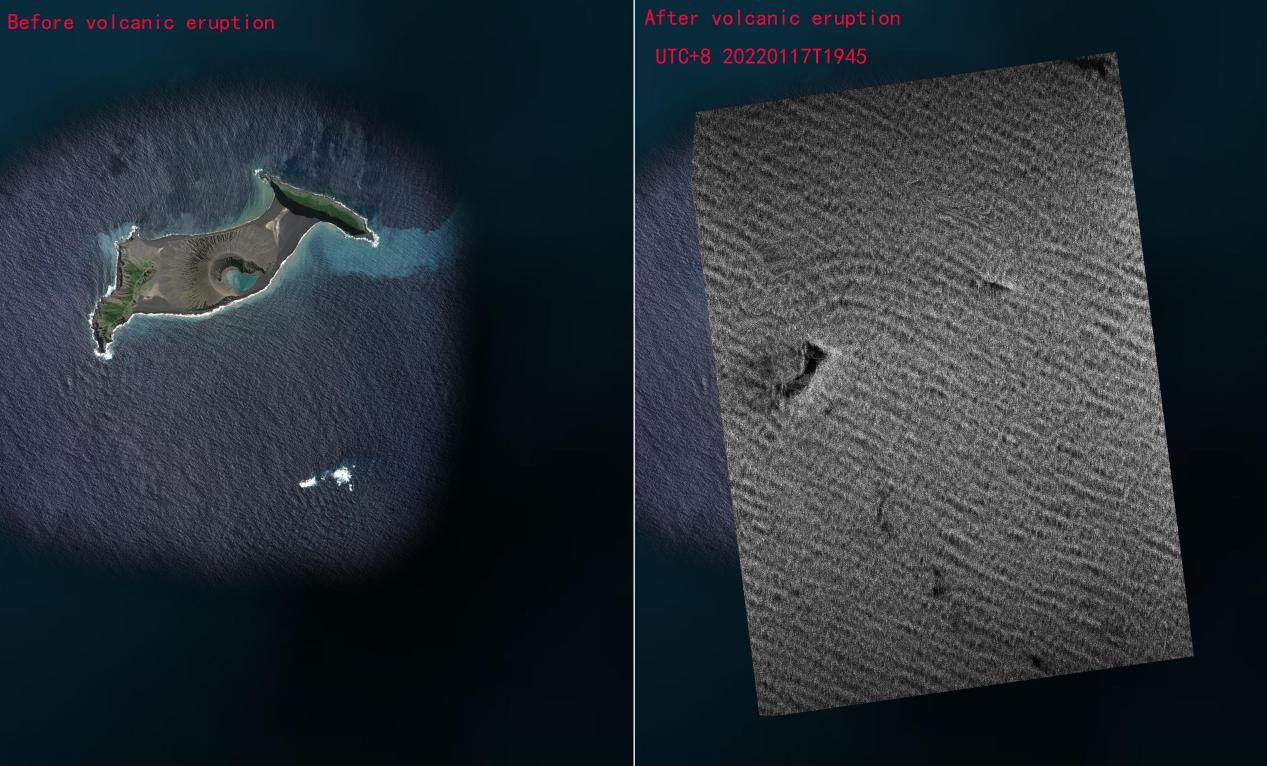 China GEO Supports Tonga Volcano Eruption and Tsunami Disaster Response