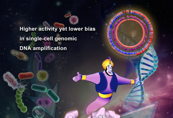 Bacterial Single-cell Whole Genome Sequencing Overhauled by Engineered Polymerase