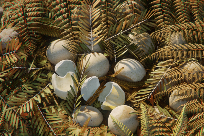 The First Dinosaur Egg Was Leathery