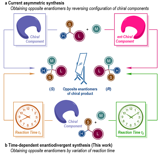 Researchers Access Both Enantiomers by Varying Reaction Time