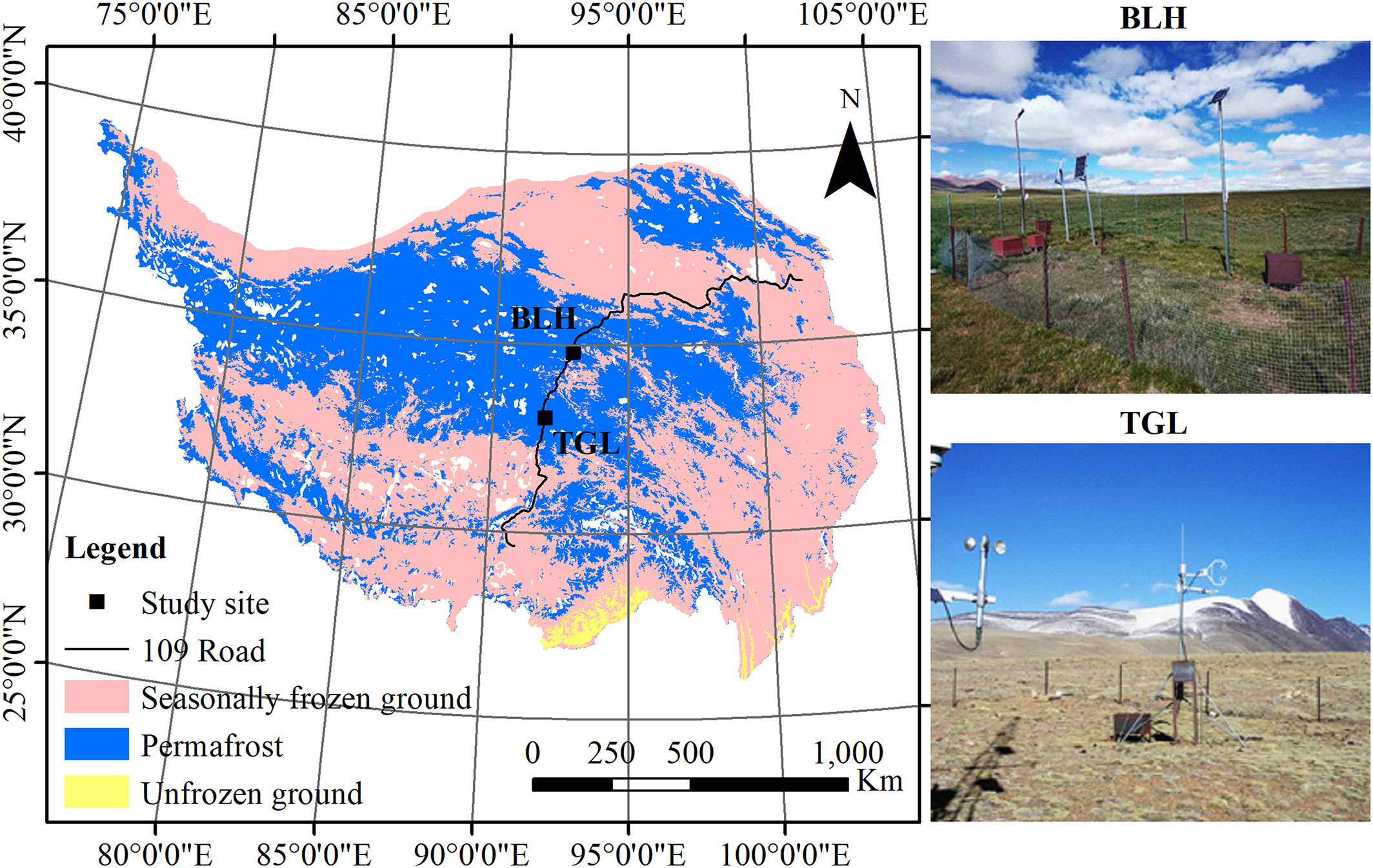 Scientists Improve Land Surface Model for Simulating Hydrothermal dynamics of Active Layer on Qinghai-Tibet Plateau