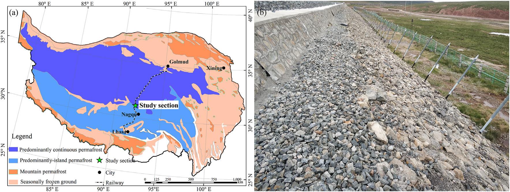Permafrost Degradation Affects Strengthening Measures of Embankment along Qinghai-Tibet Railway