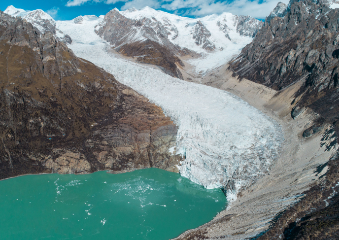 Glacial lake in the Himalayan region.jpg