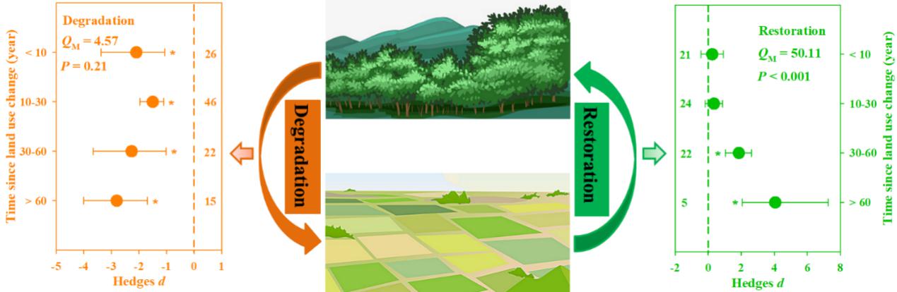 Researchers Reveal Asymmetric Response of Soil Methane Uptake Rate to Land Degradation and Restoration