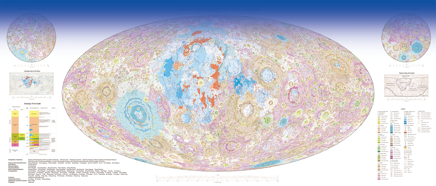 World's First High-definition Geologic Atlas of the Moon Unveiled