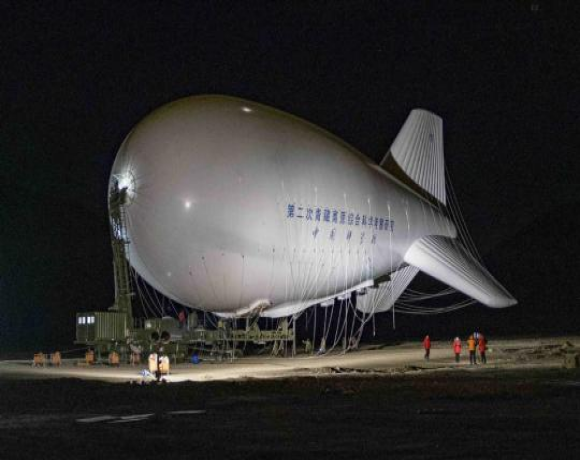 Chinese Scientists Break Aerostat Altitude Record