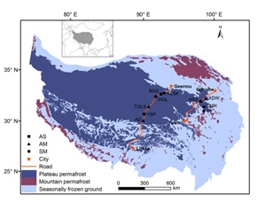 Scientists Reveal Distinct Microbial Communities in the Active and Permafrost Layers on the Tibetan Plateau