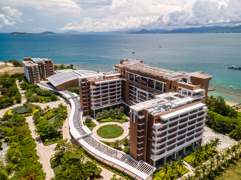 Bird view of the main campus of Insitute of Deep-sea Science and Engineering