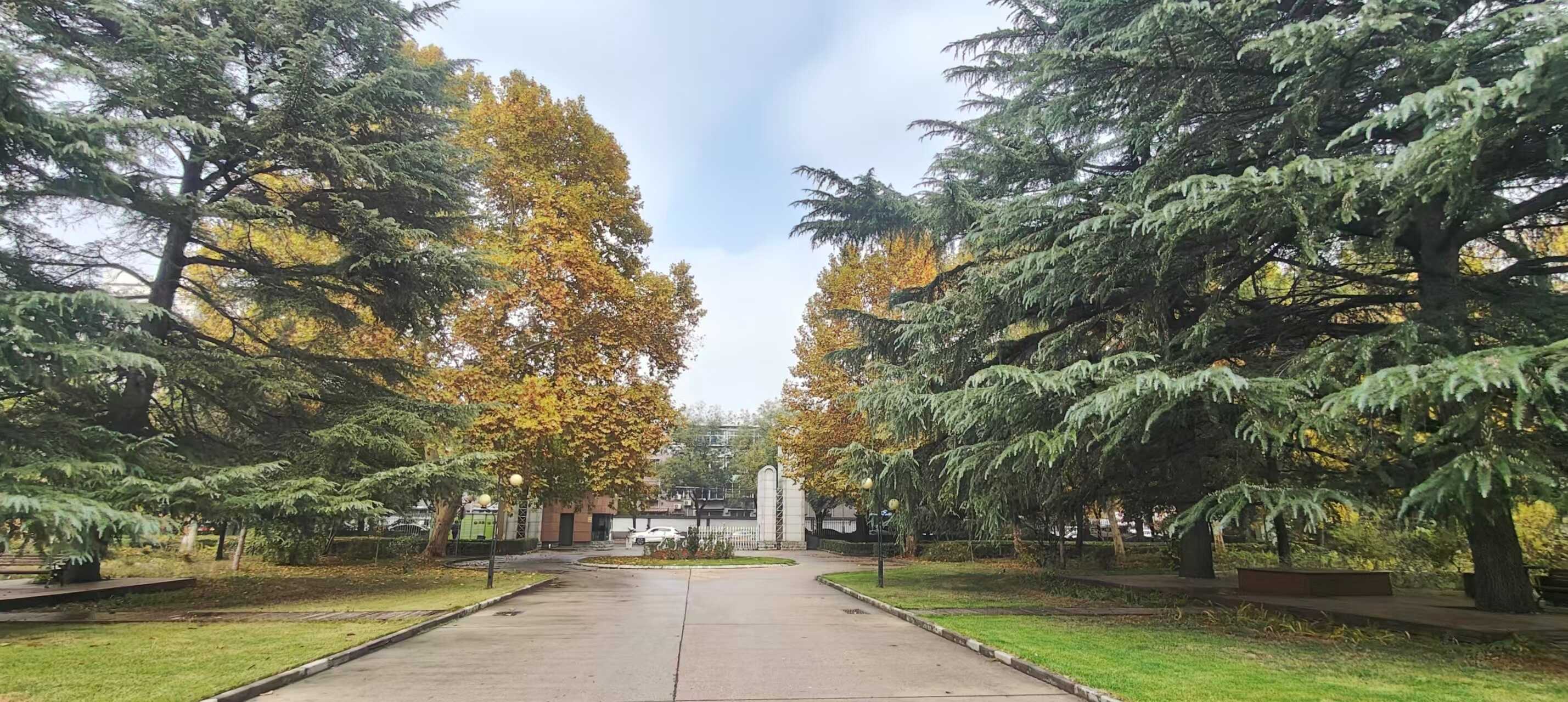 Autumn scenery of Center for Agricultural Resources Research, Institute of Genetics and Developmental Biology