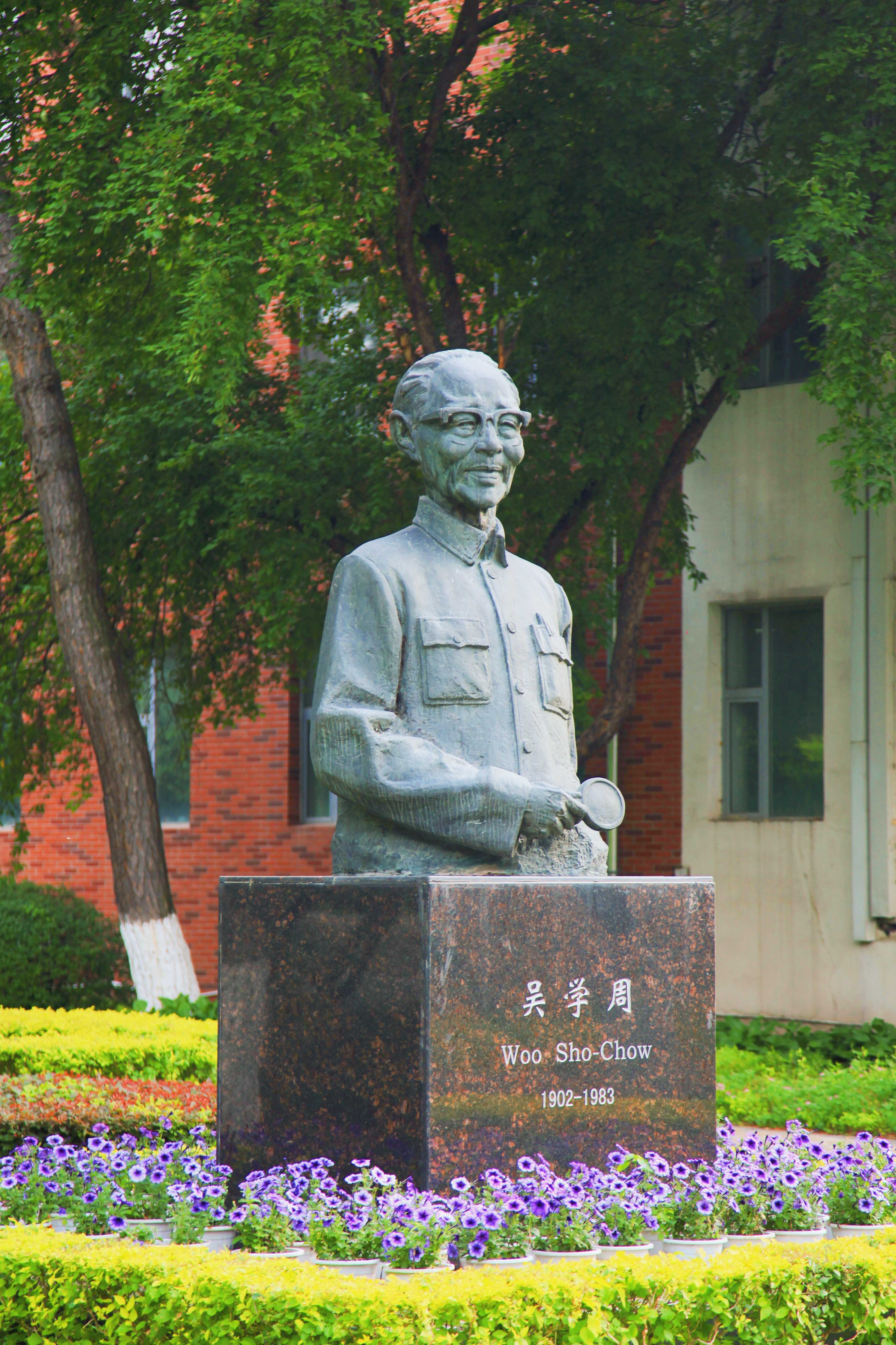 Statue of WU Xuezhou at Changchun Institute of Applied Chemistry