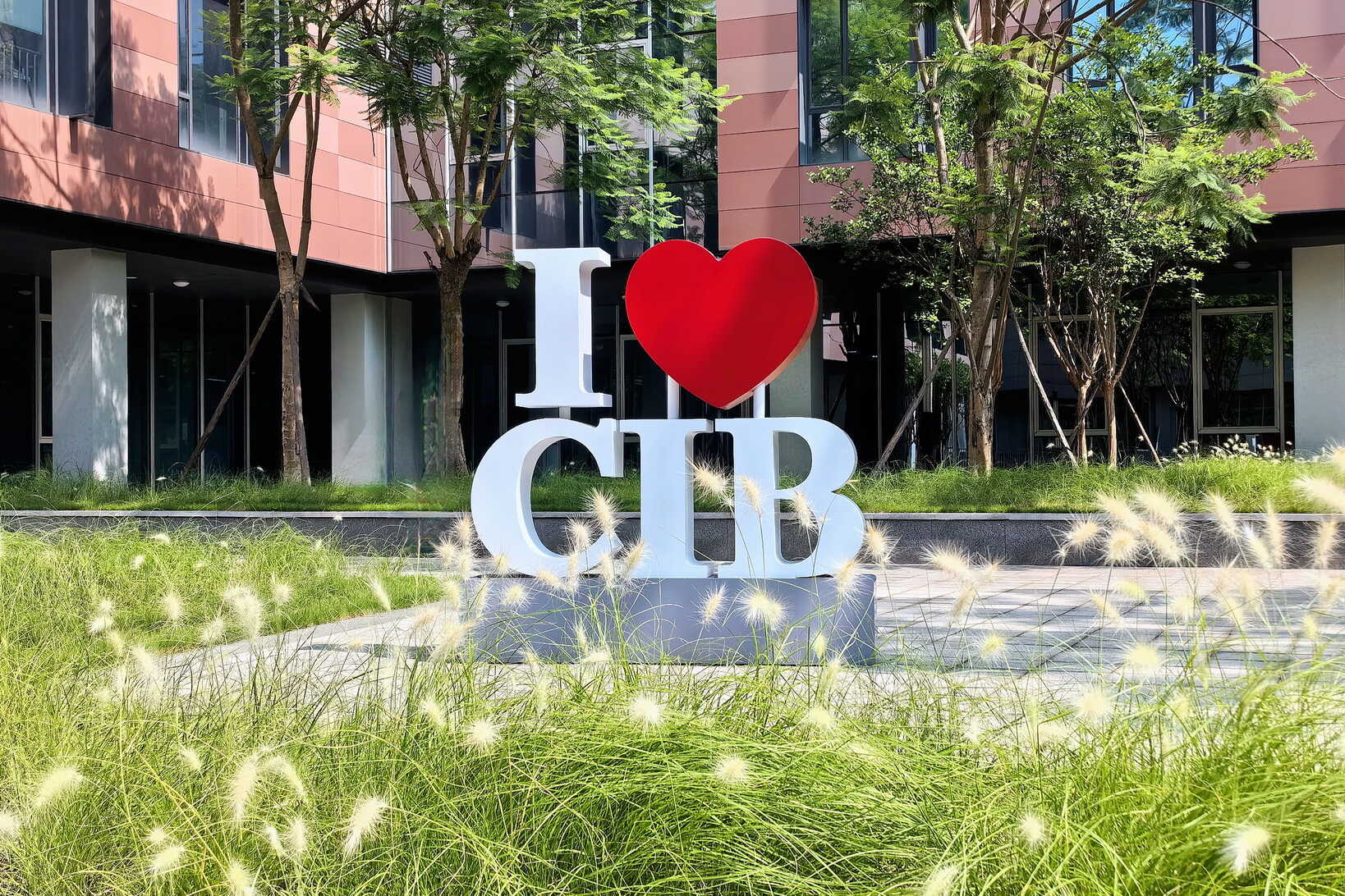 'I love Chengdu Institute of Biology' Metal Markings