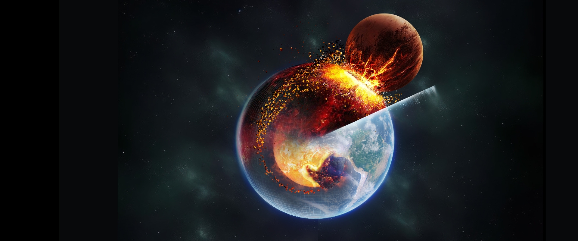 Heterogeneity of Earth's Mantle May Be Relics of Moon Formation