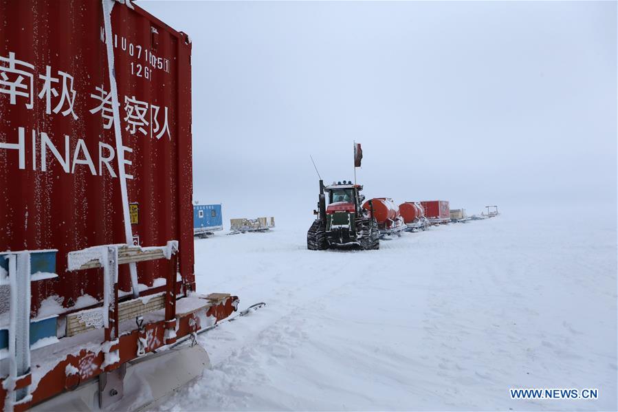 Chinese Researchers in Antarctica Arrive at Zhongshan Station After Six-day Journey