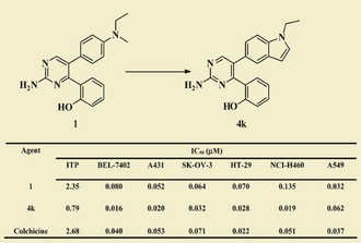 SIMM Discovers Novel Tubulin Polymerization Inhibitors