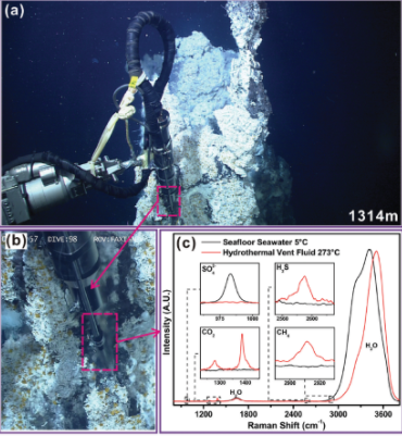 In-situ Raman Quantitative Method for Dissolved Carbon Dioxide Detection in Hydrothermal Environment Established