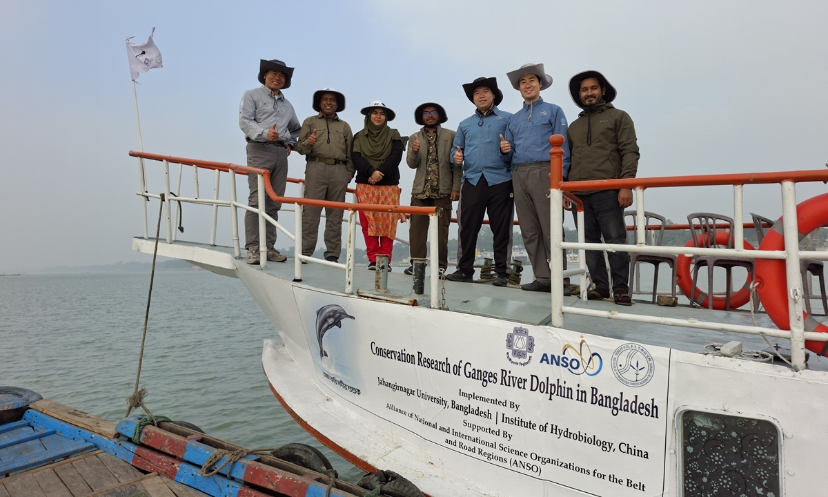 China's Homegrown Underwater Acoustic Monitoring Technology Aids Bangladesh in Saving Endangered Ganges River Dolphins - Listen with 'Tech Ears’