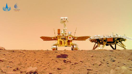 Wheels on China's Zhurong Rover Keep Stable with Novel Material