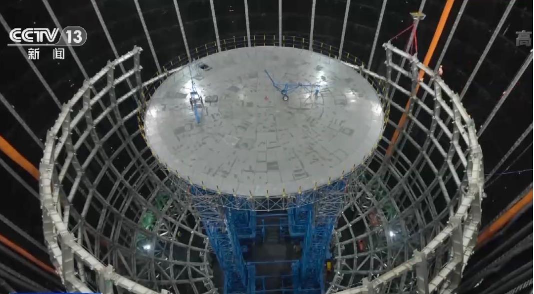 China Assembles World's Largest Plexiglass Structure to Detect Neutrinos