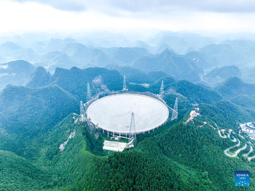 China's Gigantic Telescope Deciphers Relativistic Jets of Black Hole
