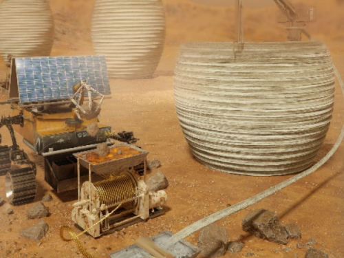 Chinese Scientists Achieve Major Step Toward Mars Base Construction