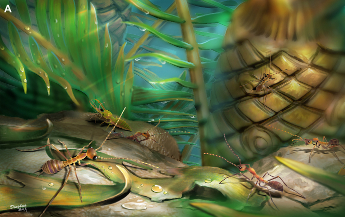 Researchers Discover Earliest Ant Mimics in Mid-Cretaceous Kachin Amber