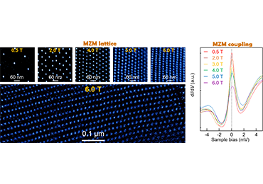 Scientists Observe Large-scale, Ordered and Tunable Majorana-zero-mode Lattice