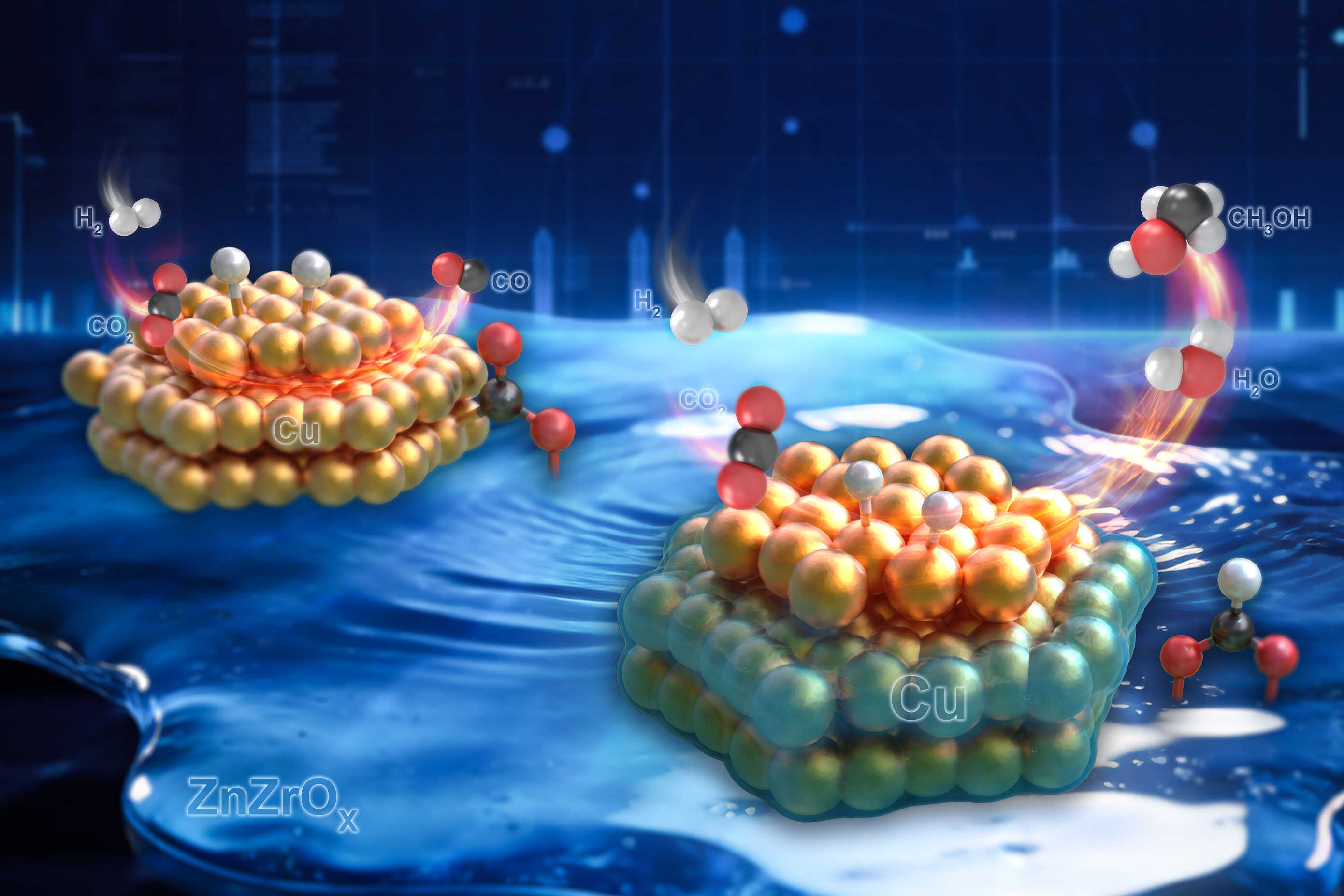 Spatially Decoupling Active-sites Strategy Proposed for Efficient Methanol Synthesis from Carbon Dioxide