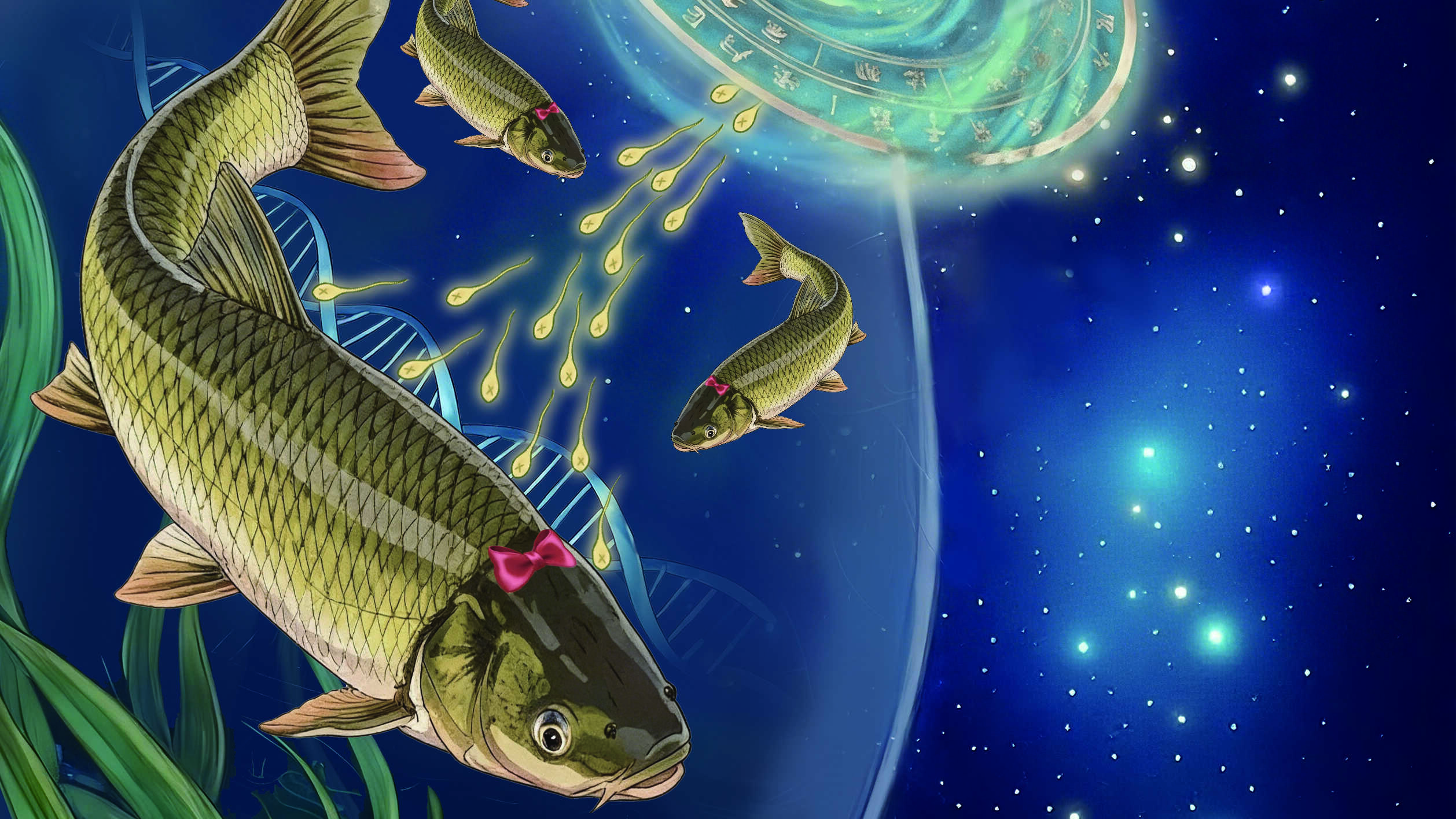 Transplantation of Female Germline Stem Cells into Zebrafish Enables Ultra-fast Generation of All-female Grass Carp