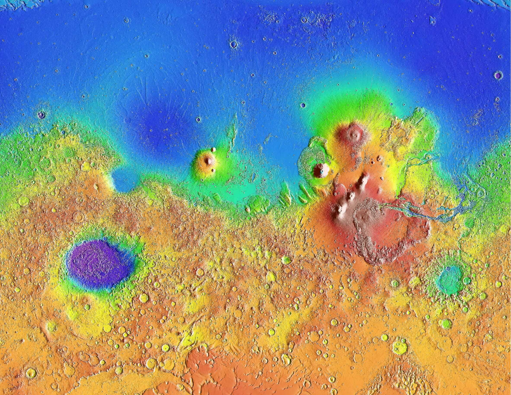 Researchers Reveal Mantle Convection Primarily Contributes to Martian Dichotomy