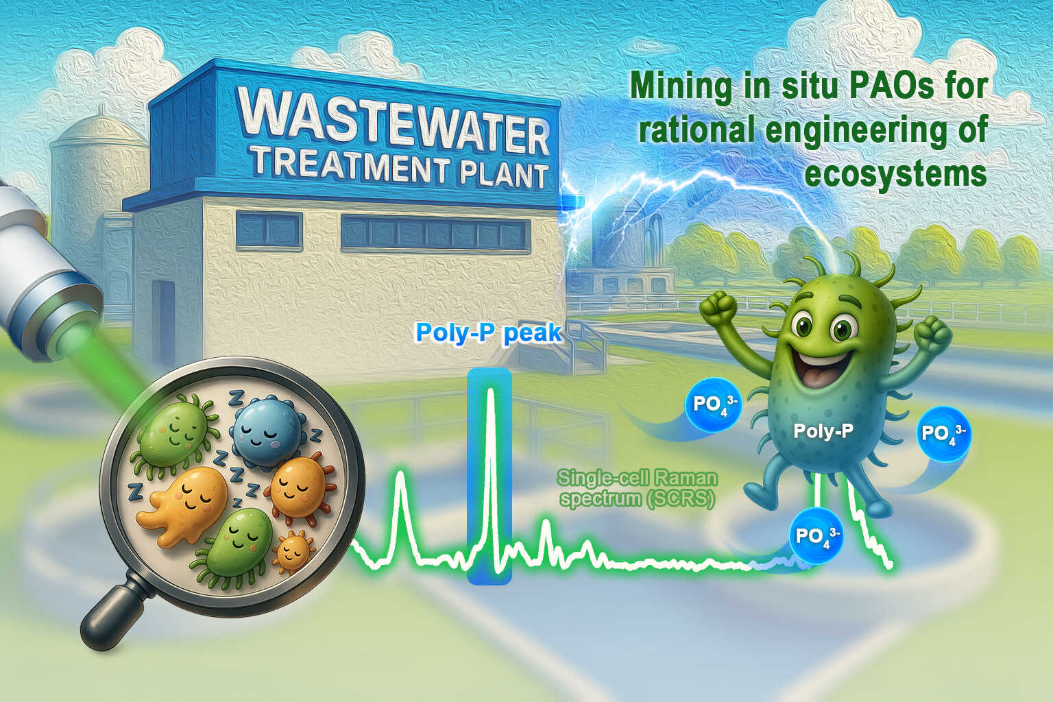 Researchers Develop New Strategy to Identify and Utilize Phosphorus-Removing Microbes&nbsp;in Wastewater Treatment