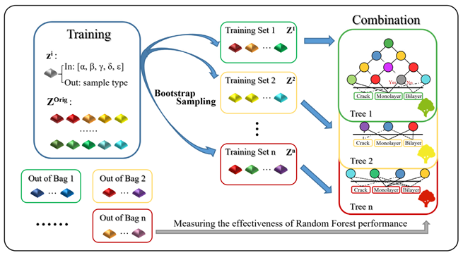 Basic architecture of the learning procedure in the random forest method.png