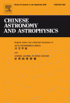 Chinese Astronomy and Astrophysics