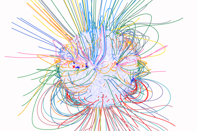 Researchers Measure the Global Magnetic Field in Solar Corona for the First Time