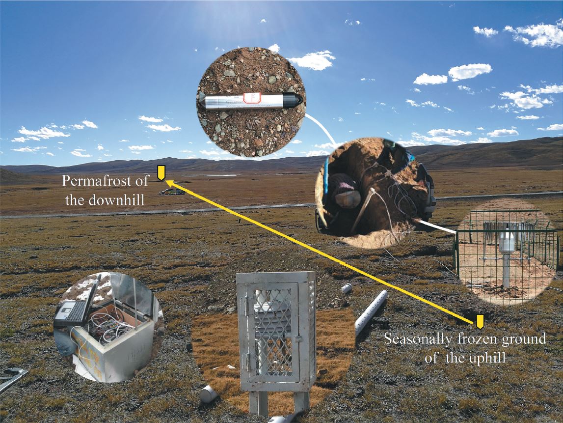 Permafrost Degradation Affects Hydrological Factors in Source Area of Yellow River